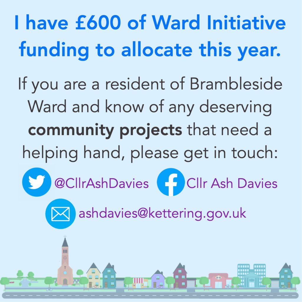 ward initiative funding kettering ash davies