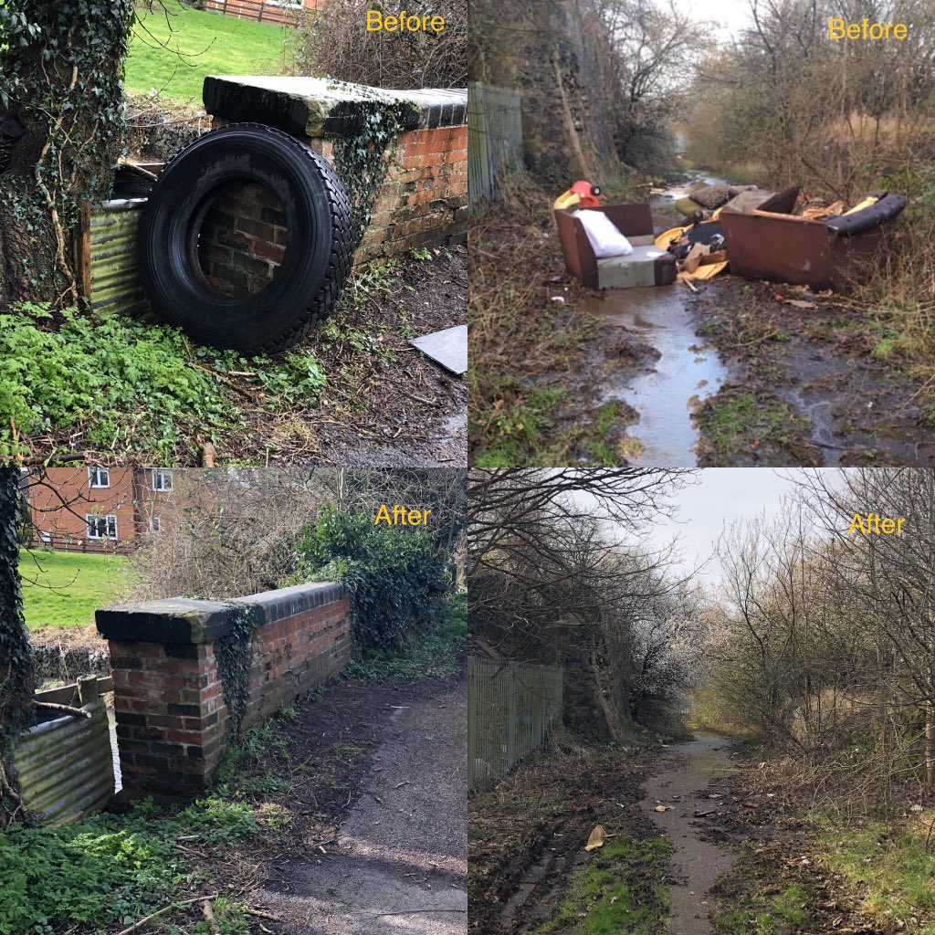 brambleside flytipping removal kettering