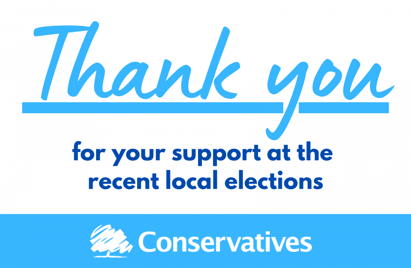 ash davies kettering election thank you