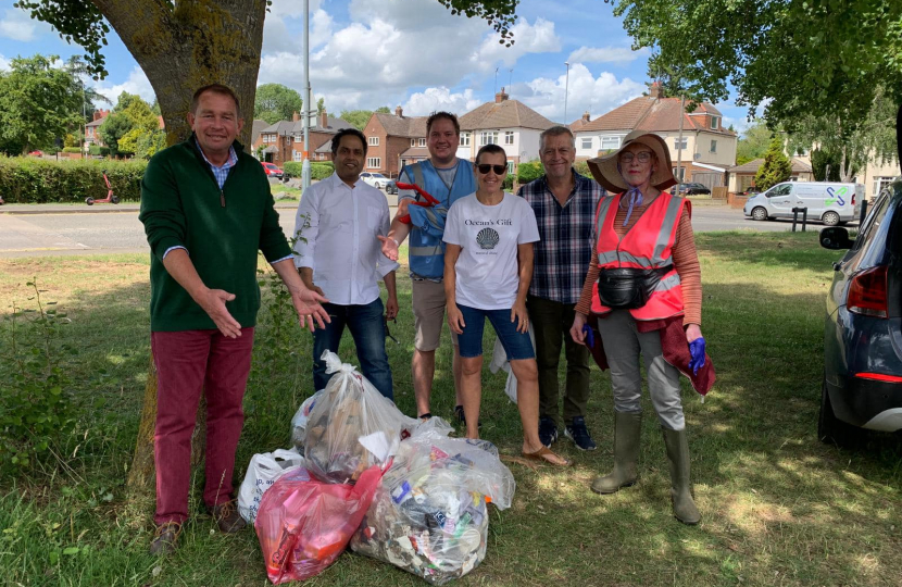 litter picking in kettering local conservatives and wombles