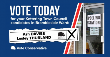 ash davies lesley thurland kettering brambleside town council